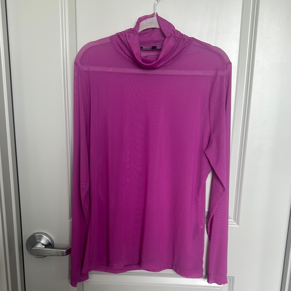 Elegant Pink Long Sleeve Top NEW WITHOUT TAGS